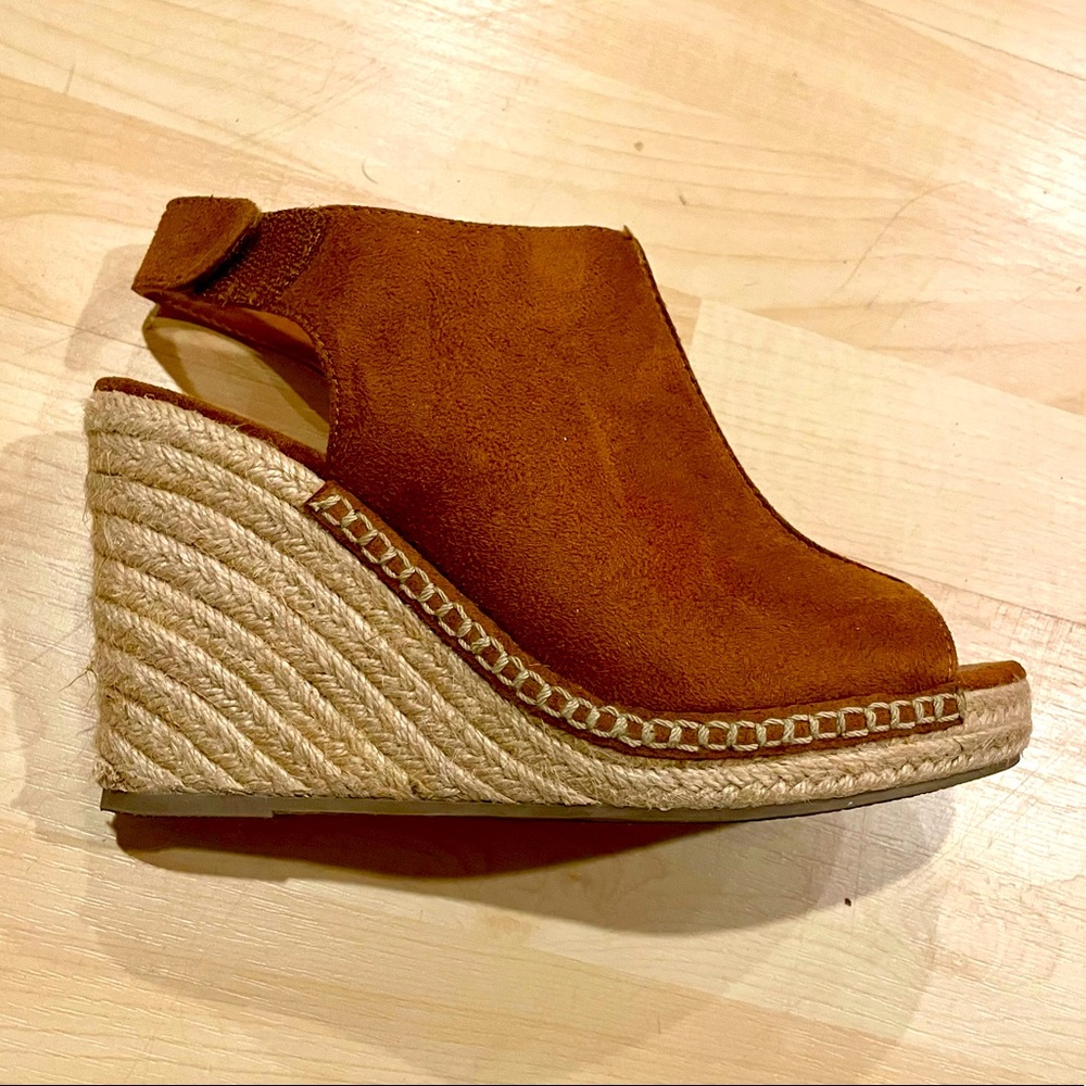 BRASH Suede Espadrilles